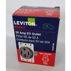 Leviton EV Charging Receptacle 50 Amp Outlet 50A-125/250V